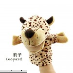 COSHAYSOO Hand Puppets Animal Friends Deluxe Kids with Working Mouth for Imaginative Play Leopard Leopard B07MYCLZTX